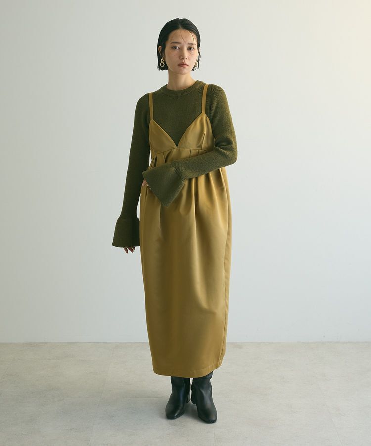 armonia「armonia.袖フレアニットプルオーバー」|ニット・セーター|