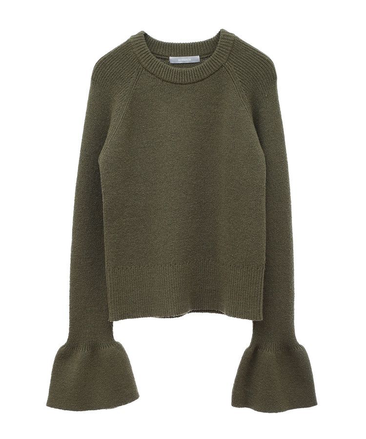 armonia「armonia.袖フレアニットプルオーバー」|ニット・セーター|