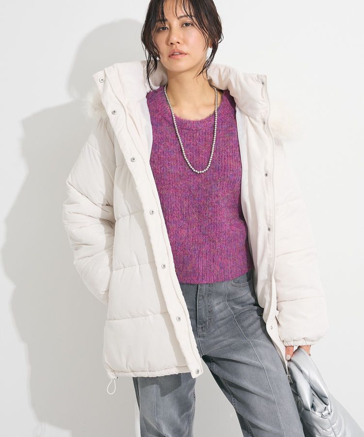 Green Parks「・ELENCARE DUE ミックスシャギーニット」|ニット・セーター|