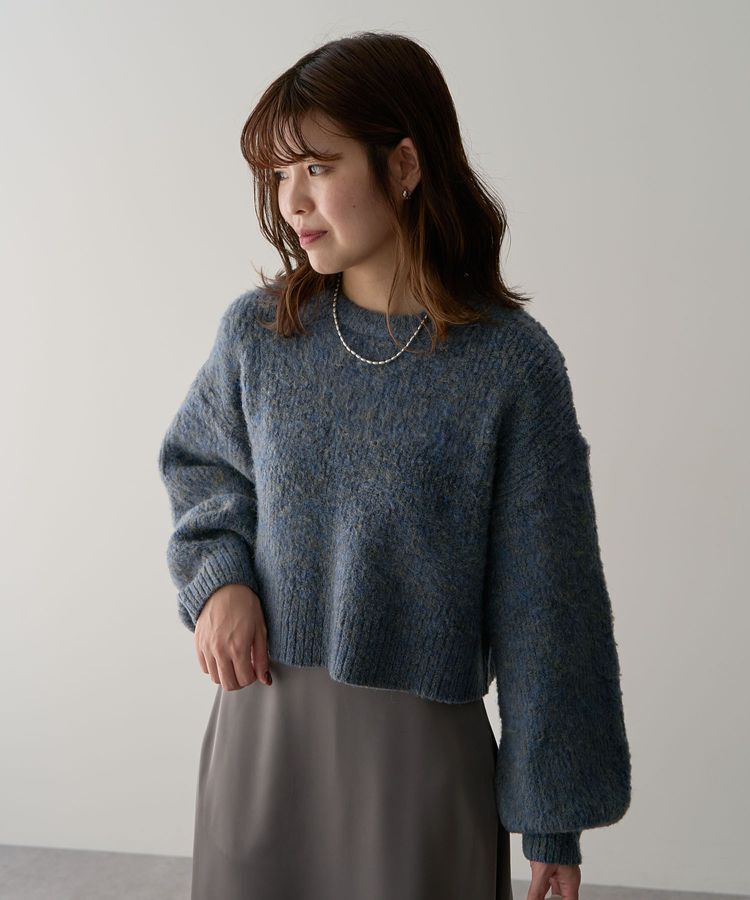 Green Parks「・ELENCARE DUE ミックスシャギーニット」|ニット・セーター|