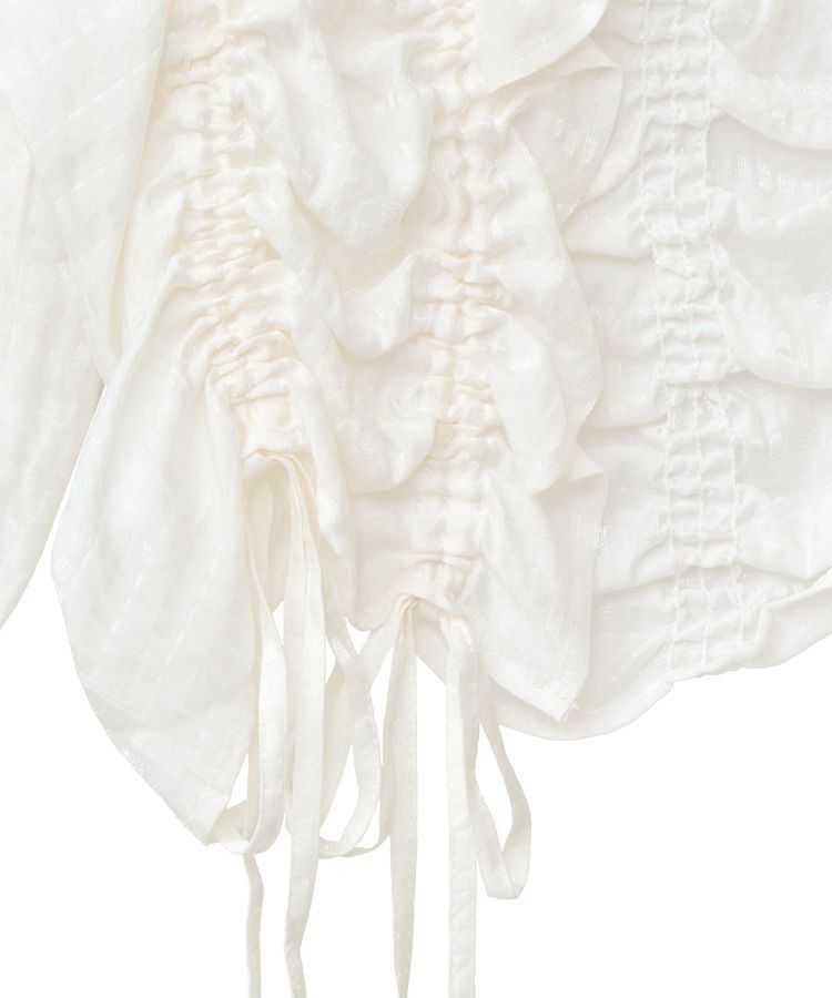 Green Parks「■ESCARシアーギンガムシャーリングカーディガン」|カーディガン|