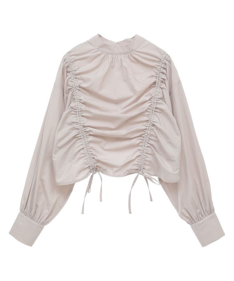 Green Parks「・ANDSEARCH ドロストリボンブラウス」|シャツ・ブラウス|