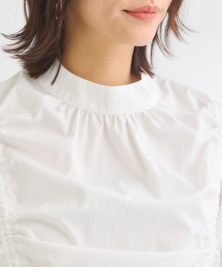 Green Parks「・ANDSEARCH ドロストリボンブラウス」|シャツ・ブラウス|