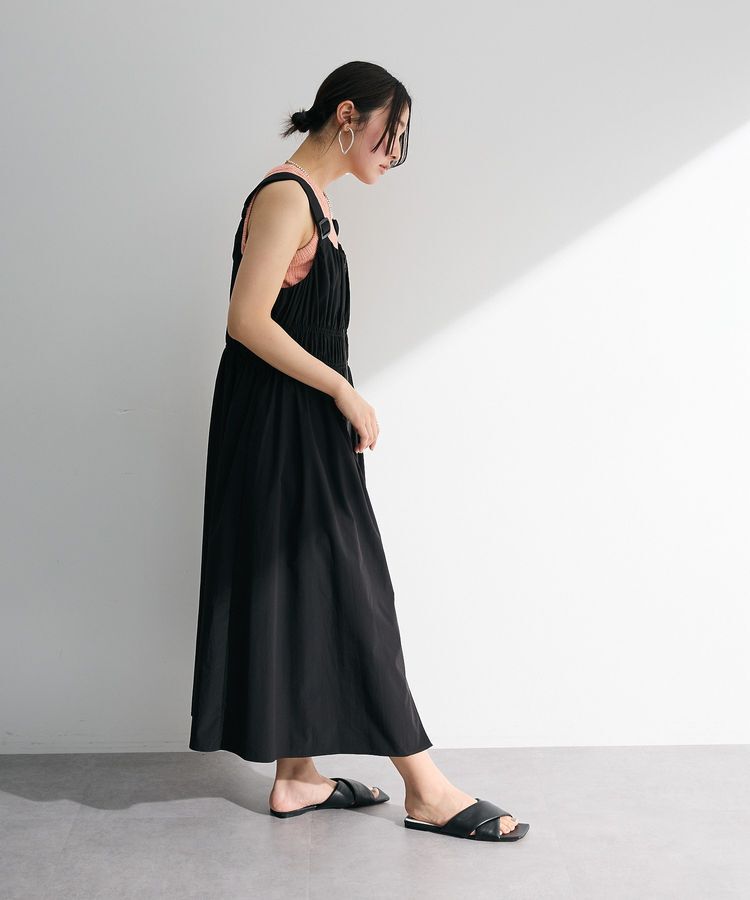 Green Parks「・SUGAR SPOON シャーリングジャンスカ」|ジャンパースカート|