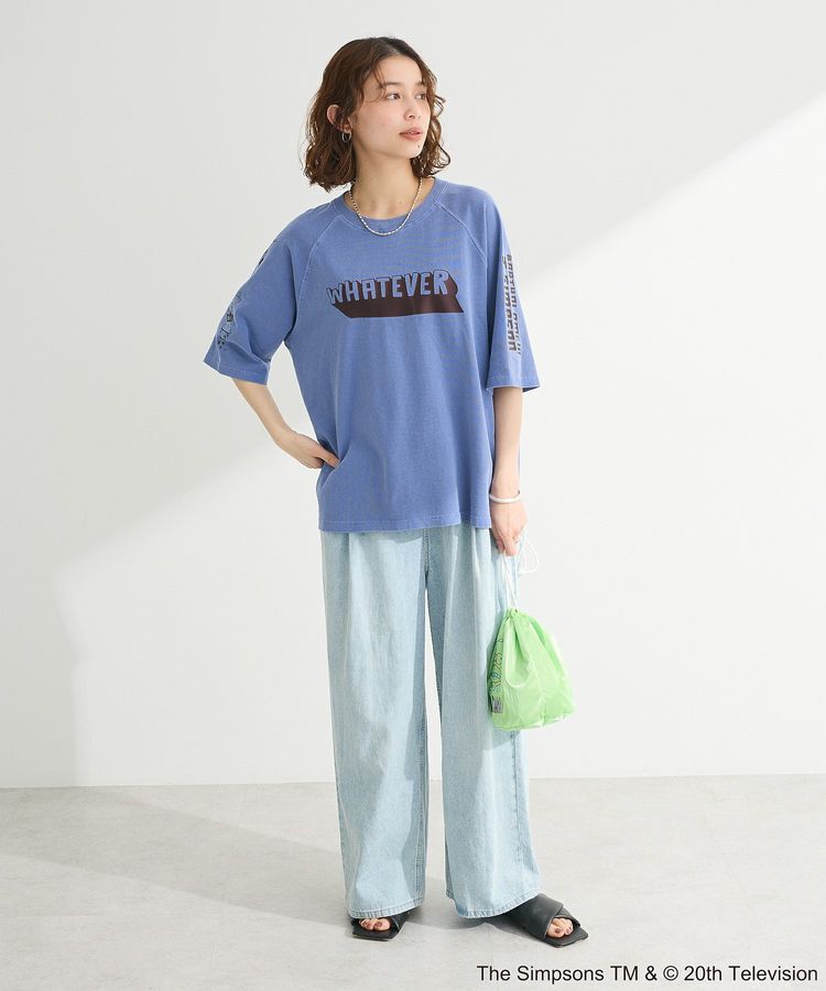 Green Parks「The SimpsonsピグメントラグランTEE」|Tシャツ・カットソー|