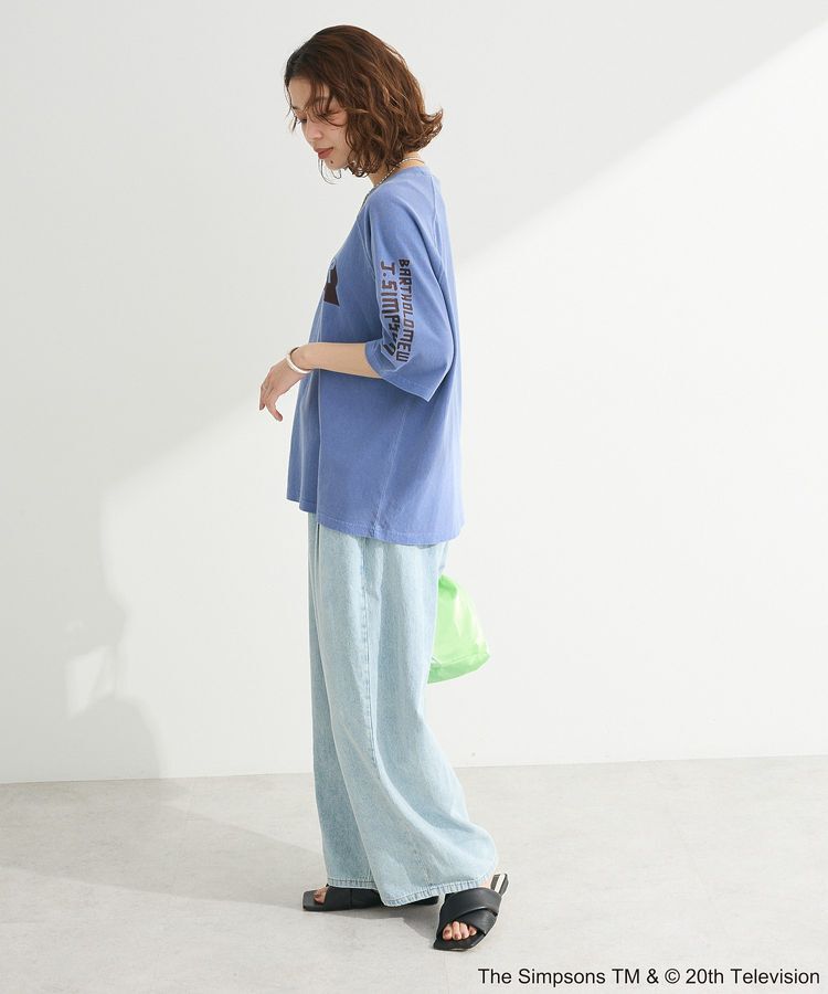 Green Parks「The SimpsonsピグメントラグランTEE」|Tシャツ・カットソー|