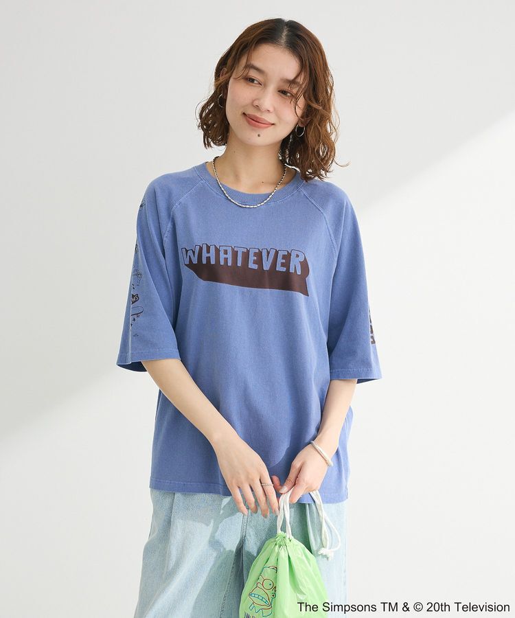 Green Parks「The SimpsonsピグメントラグランTEE」|Tシャツ・カットソー|