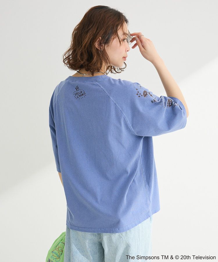 Green Parks「The SimpsonsピグメントラグランTEE」|Tシャツ・カットソー|