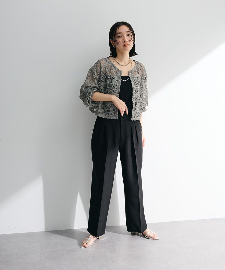 Green Parks「・ELENCARE DUE リネンライク2タックパンツ」|その他|