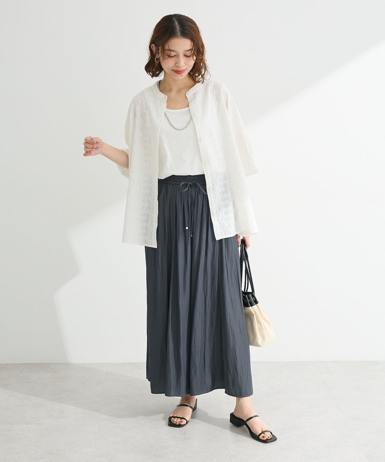 Green Parks「サラフレワイドパンツ(無地)」|その他|