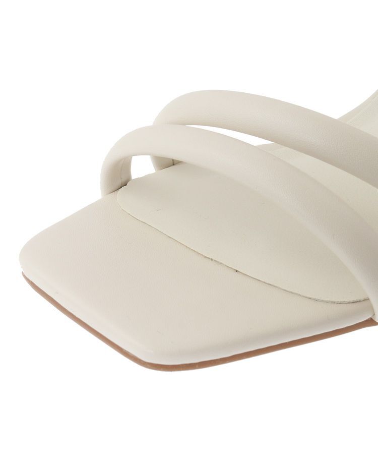 armonia「ETS.スクエアトゥアンクルストラップサンダル」|サンダル|