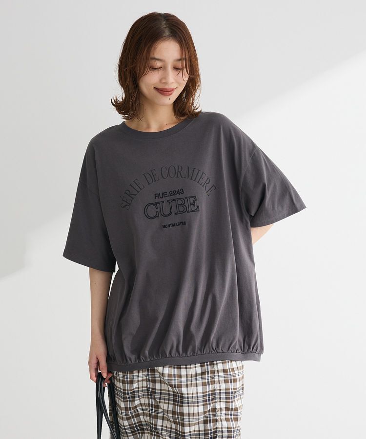 Green Parks「刺繍ロゴチュニック」|チュニック|