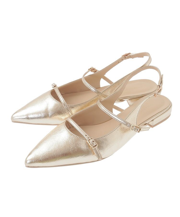 YECCA VECCA「バックストラップメリージェーンパンプス」|パンプス|