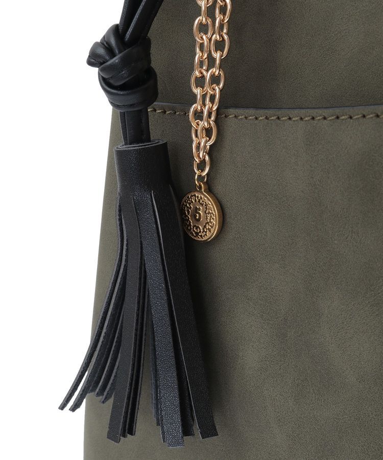 YECCA VECCA「チャーム付き2wayショルダーバッグ」|ショルダー・メッセンジャー|