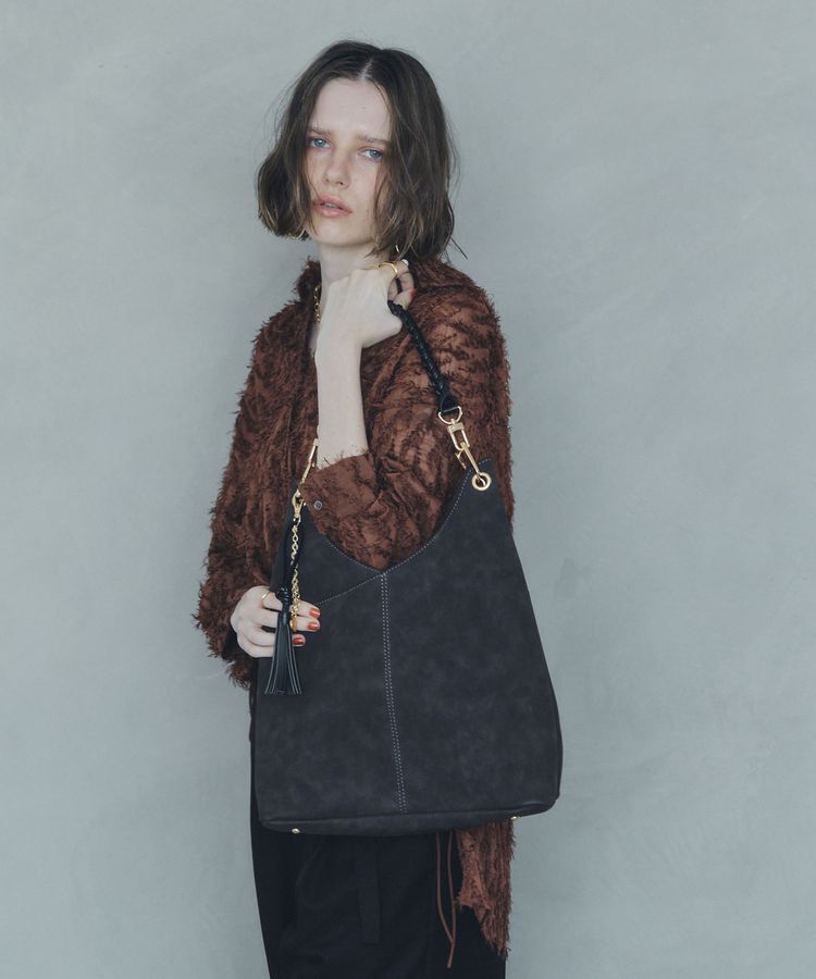 YECCA VECCA「チャーム付き2wayショルダーバッグ」|ショルダー・メッセンジャー|