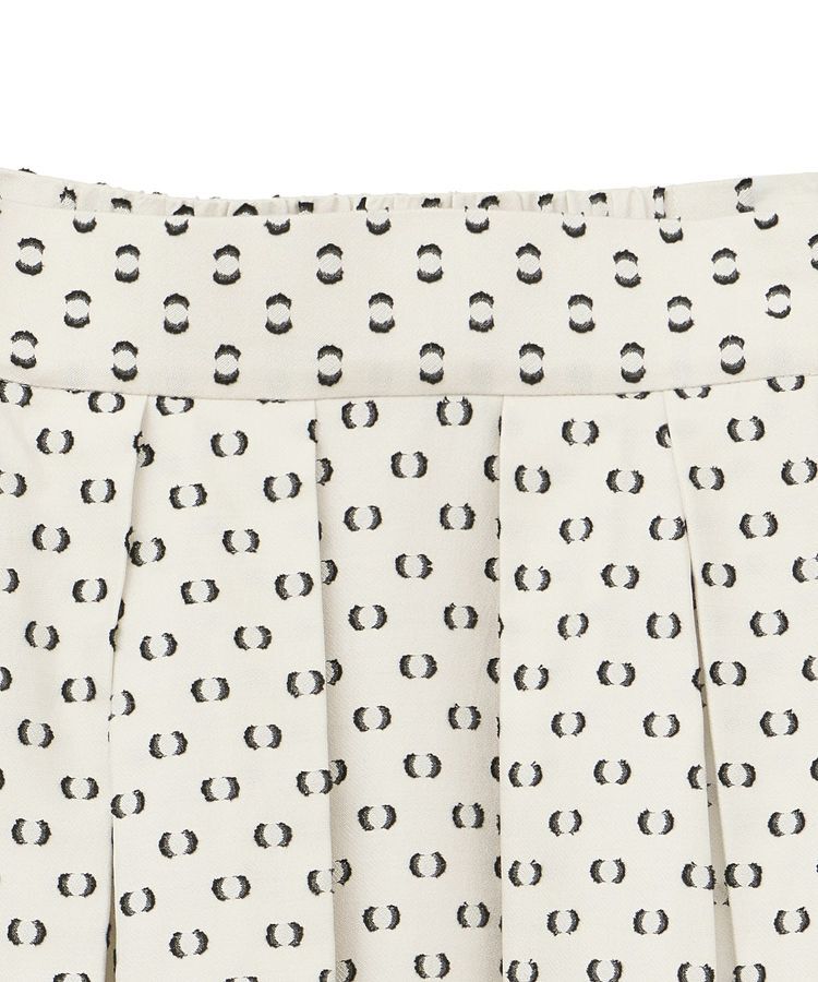 YECCA VECCA「タックフレアスカート」|フレア|