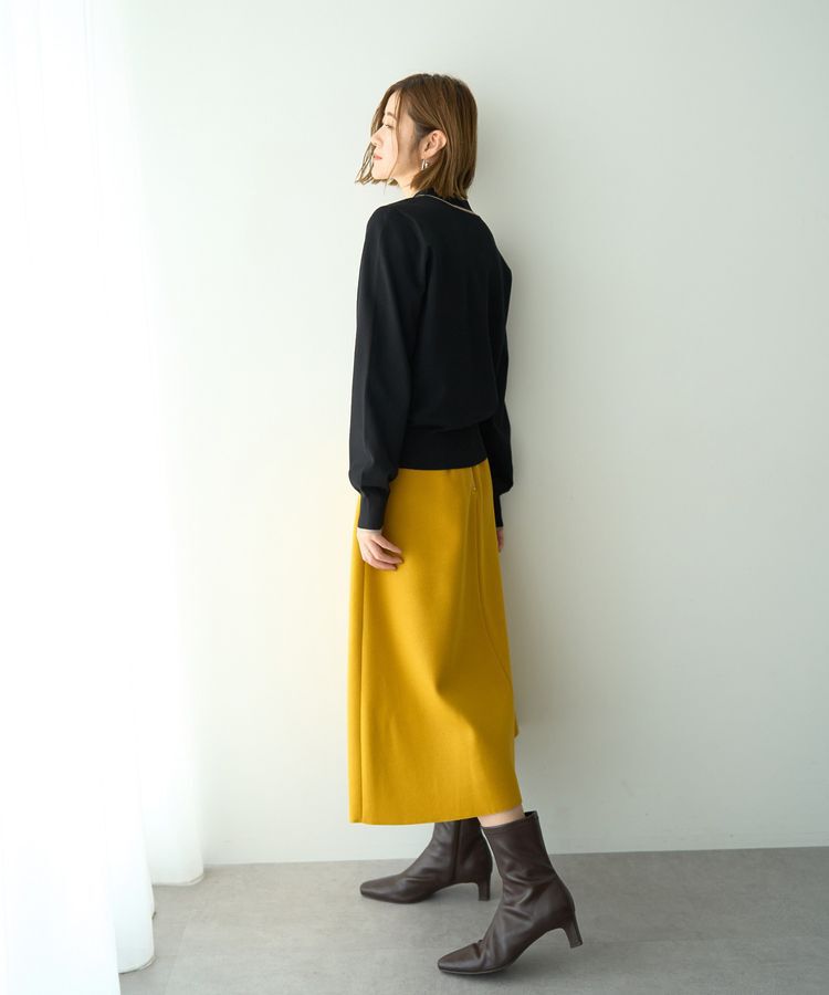 YECCA VECCA「配色ボウタイニット」|ニット・セーター|