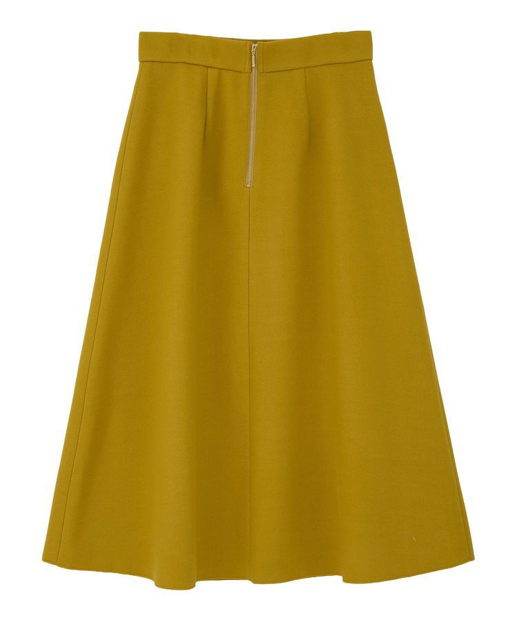 YECCA VECCA「メルトンジャージーAラインスカート」|フレア|