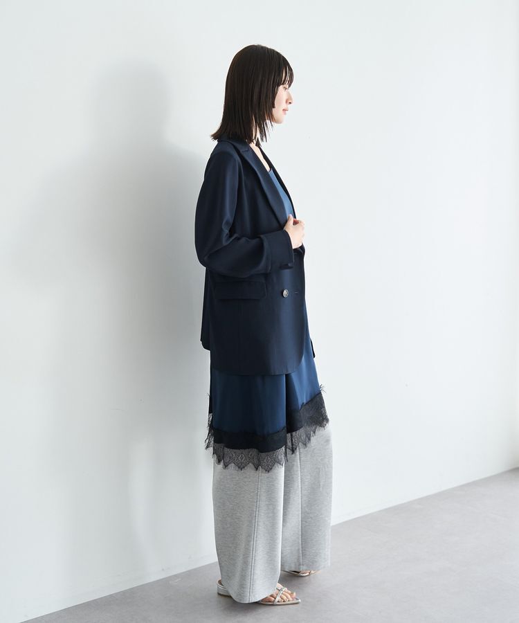 YECCA VECCA「レースサテンキャミチュニック」|チュニック|