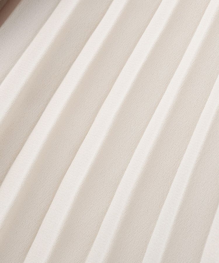 YECCA VECCA「バックプリーツZIPフーディー」|ブルゾン・スタジャン|