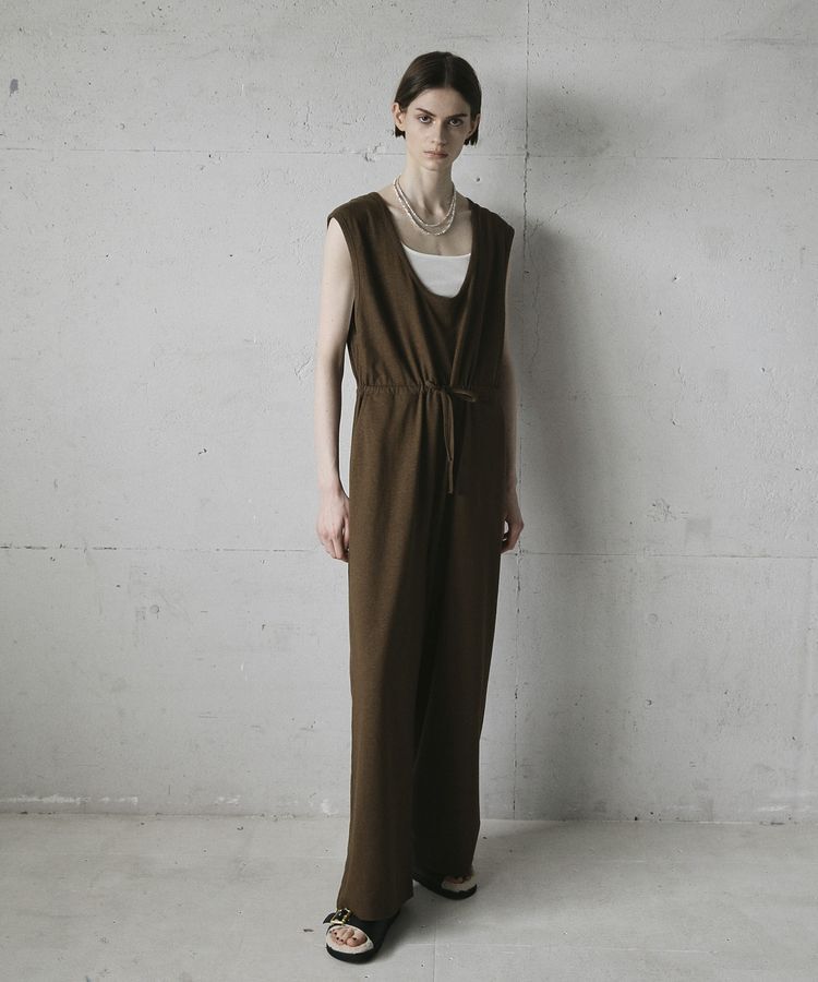 GARAGE OF GOOD CLOTHING「【日本製】Uネックオールインワン」|オールインワン|