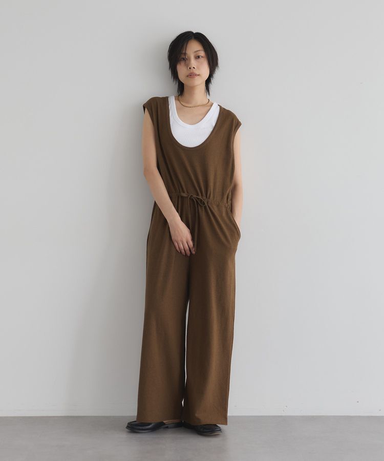 GARAGE OF GOOD CLOTHING「【日本製】Uネックオールインワン」|オールインワン|