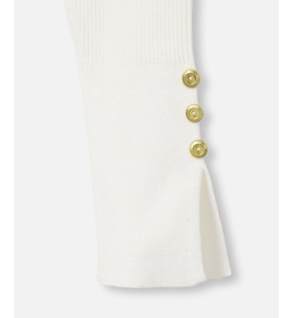 allureville「キリカエリブプルオーバー」|ニット・セーター|