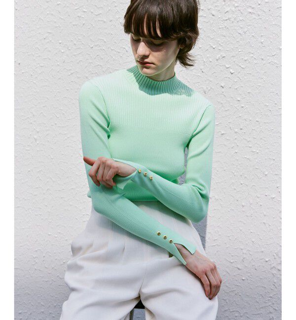 allureville「キリカエリブプルオーバー」|ニット・セーター|