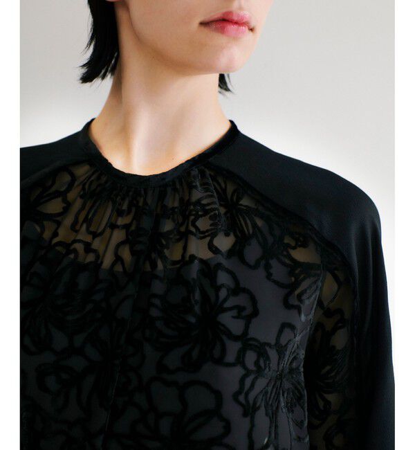 LOULOU WILLOUGHBY「【LOULOU WILLOUGHBY】オパールフラワーブラウス」|シャツ・ブラウス|