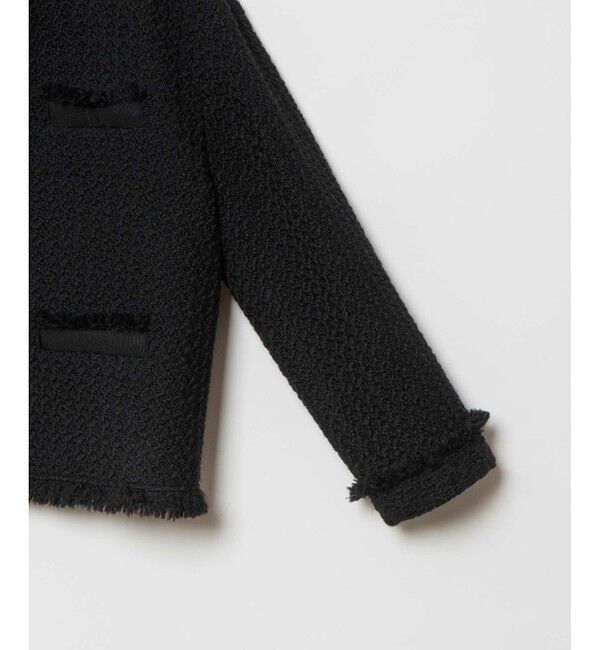 allureville「ロービングツイードクルーネックジャケット」|その他|