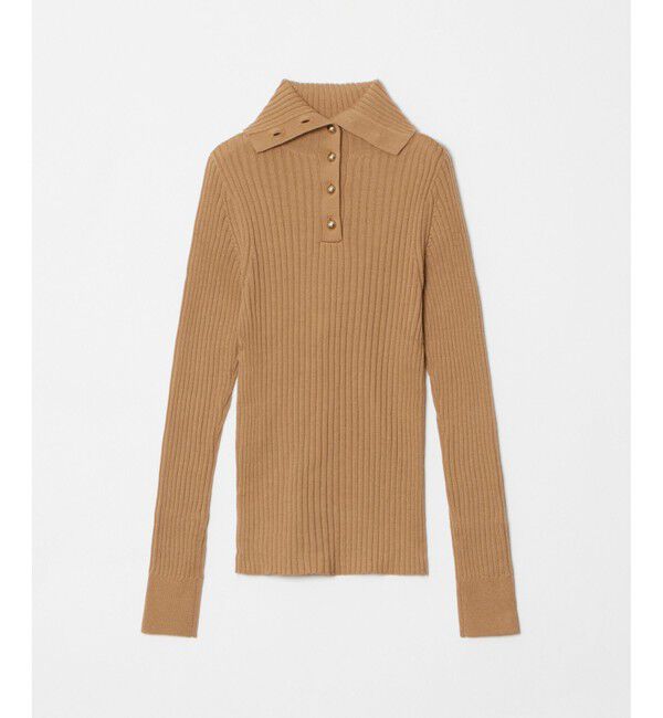 allureville「2WAYネックリブタートル」|ニット・セーター|