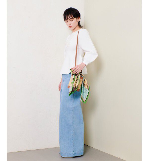 allureville「バックレースアッププルオーバー」|ニット・セーター|