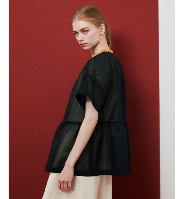 LOULOU WILLOUGHBY「【LOULOU WILLOUGHBY】ダブルラッセルブルゾン」|ブルゾン・スタジャン|