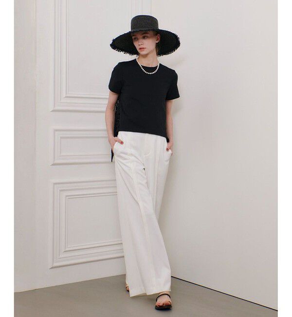 LOULOU WILLOUGHBY「◇ 【LOULOU WILLOUGHBY】レースドッキングプルオーバー」|Tシャツ・カットソー|