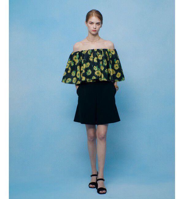 LOULOU WILLOUGHBY「【LOULOU WILLOUGHBY】ダブルクロスショートパンツ」|その他|