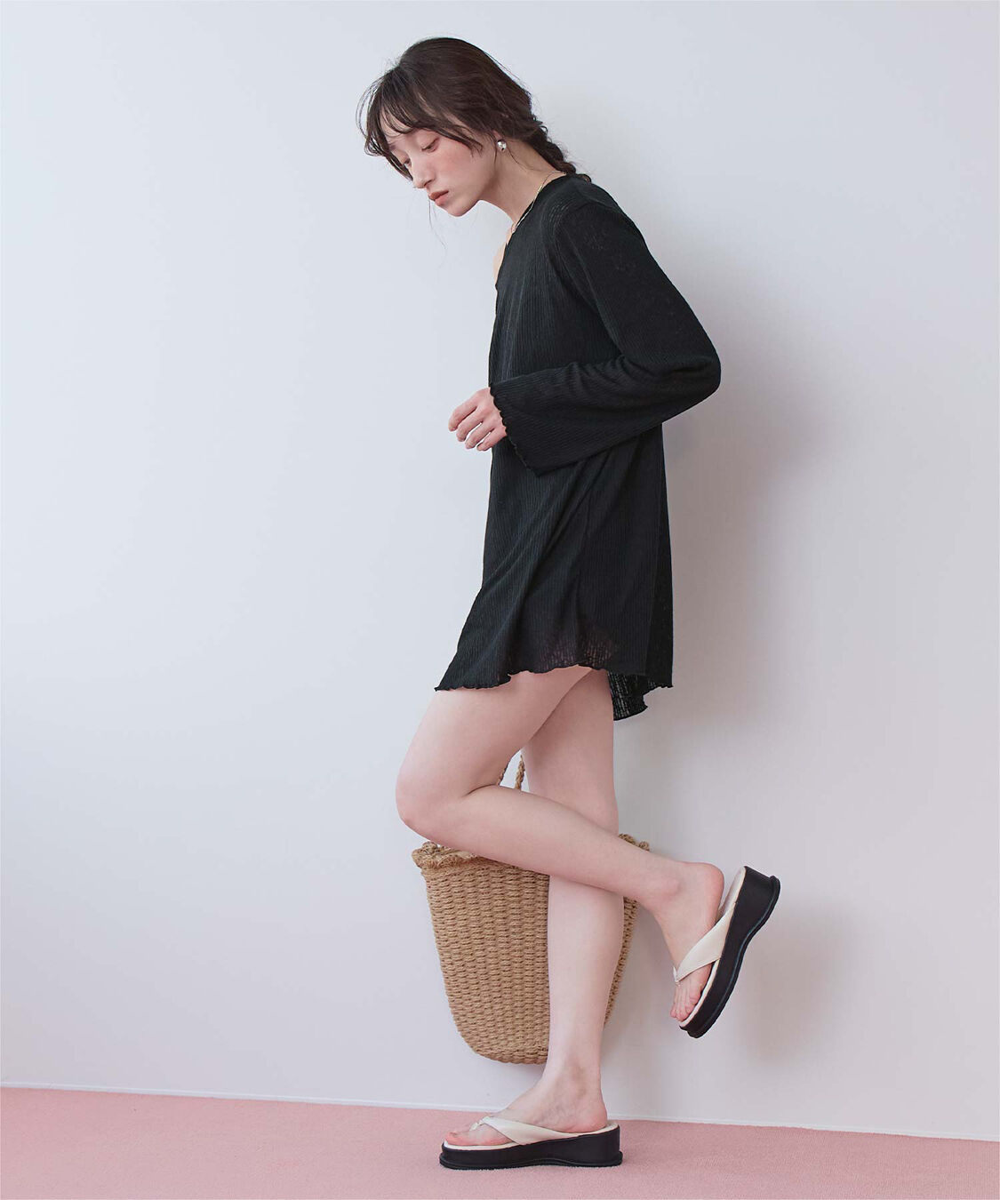 SEA DRESS「シアートップス付ビキニ/セット水着」|ビキニ|