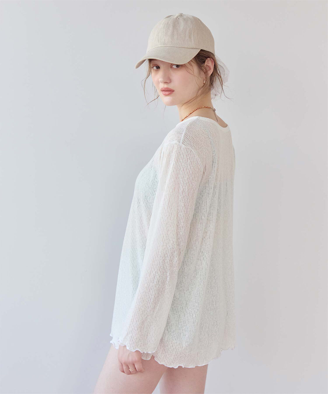 SEA DRESS「シアートップス付ビキニ/セット水着」|ビキニ|