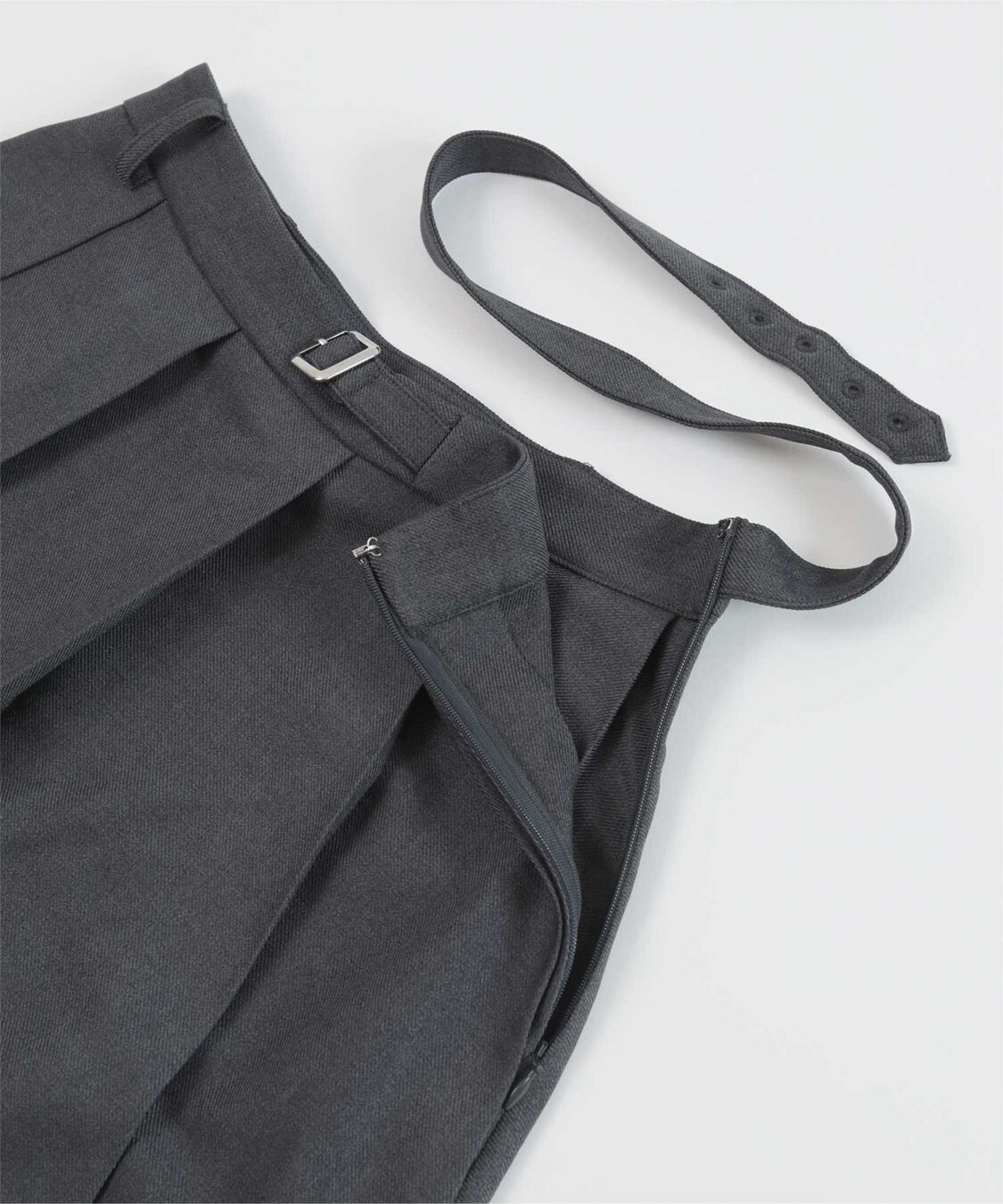 ur's「ベルト付プリーツスカート」|スカート|