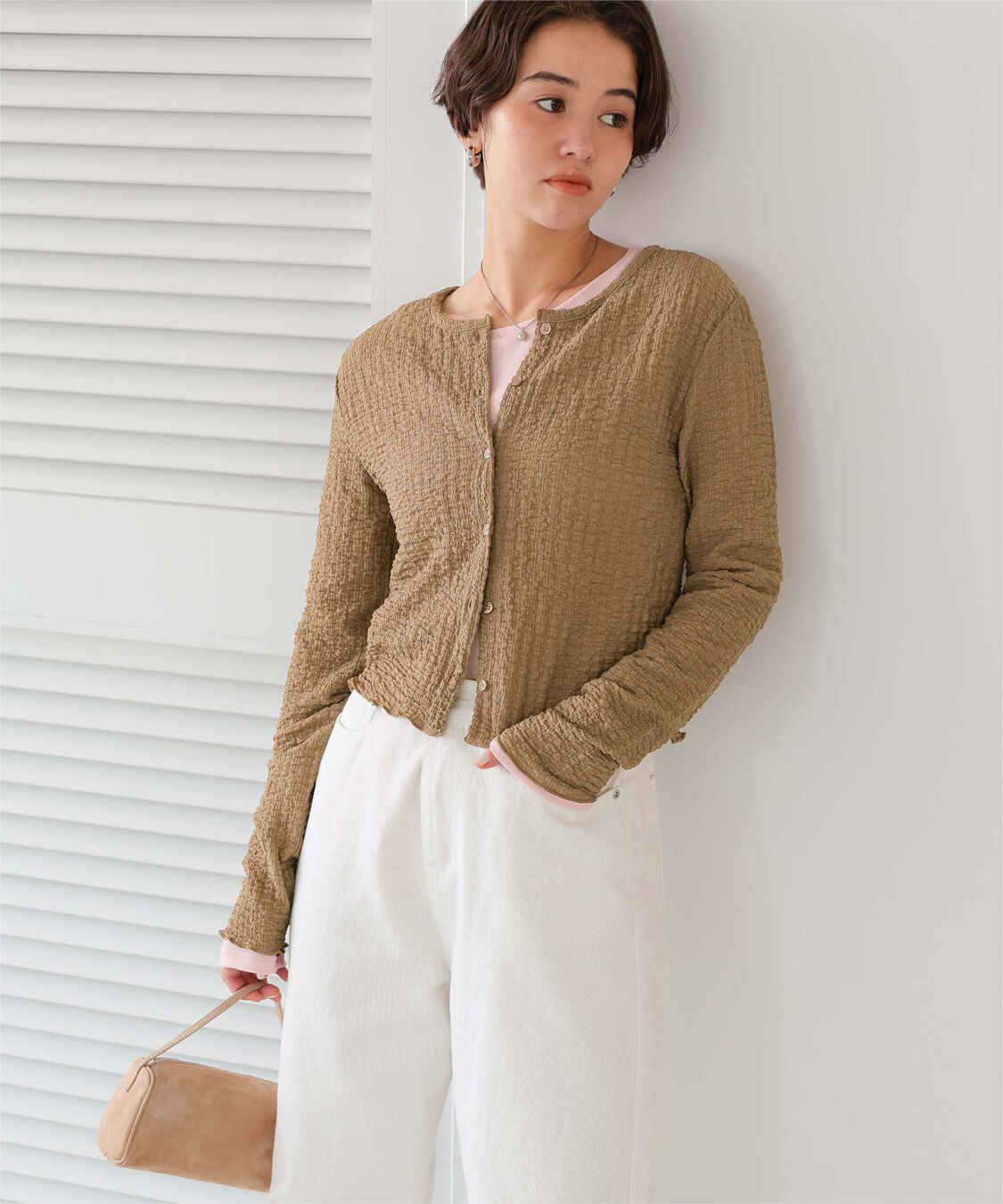 titivate「前後2wayポコポコジャガードトップス」|Tシャツ・カットソー|