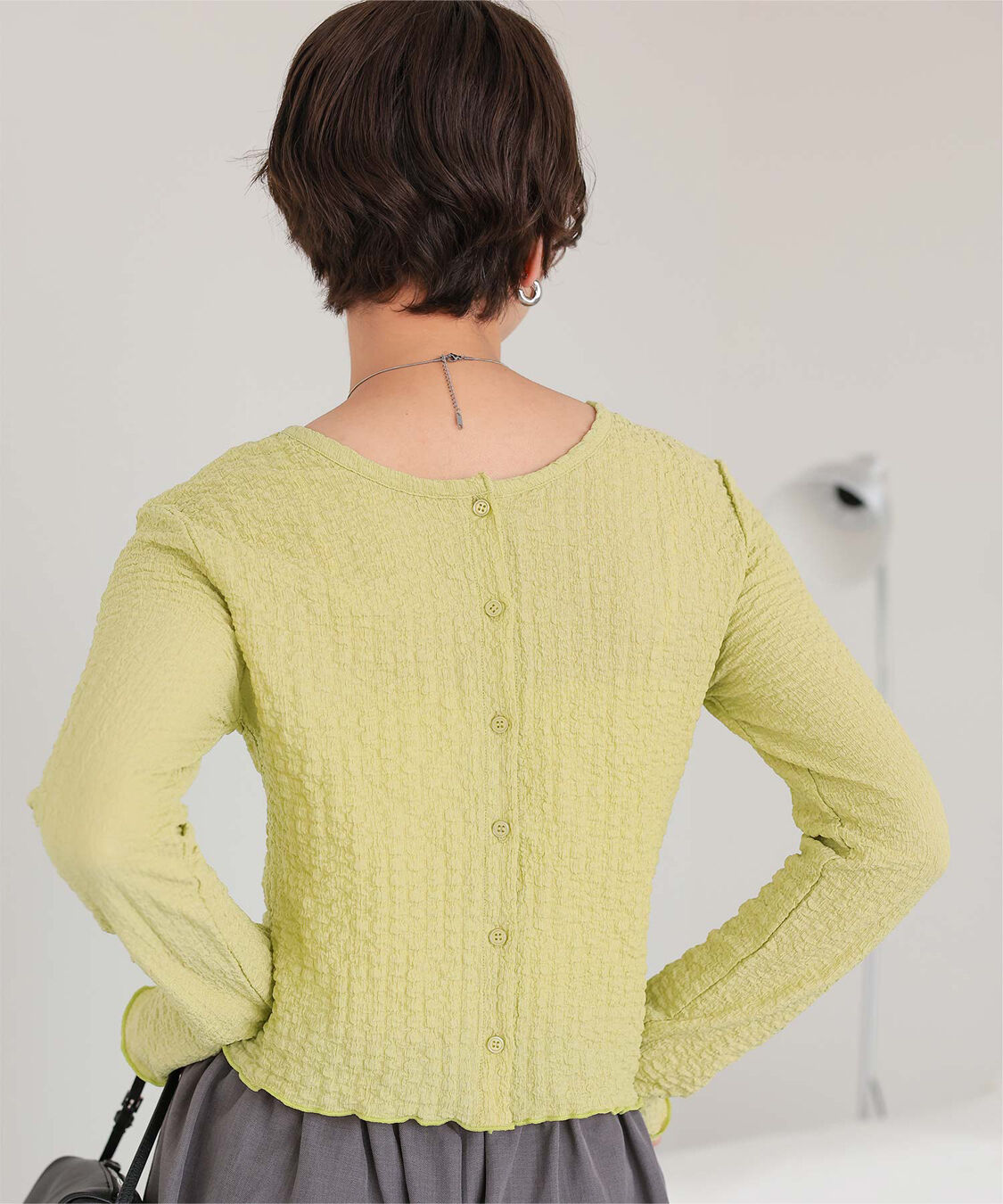 titivate「前後2wayポコポコジャガードトップス」|Tシャツ・カットソー|