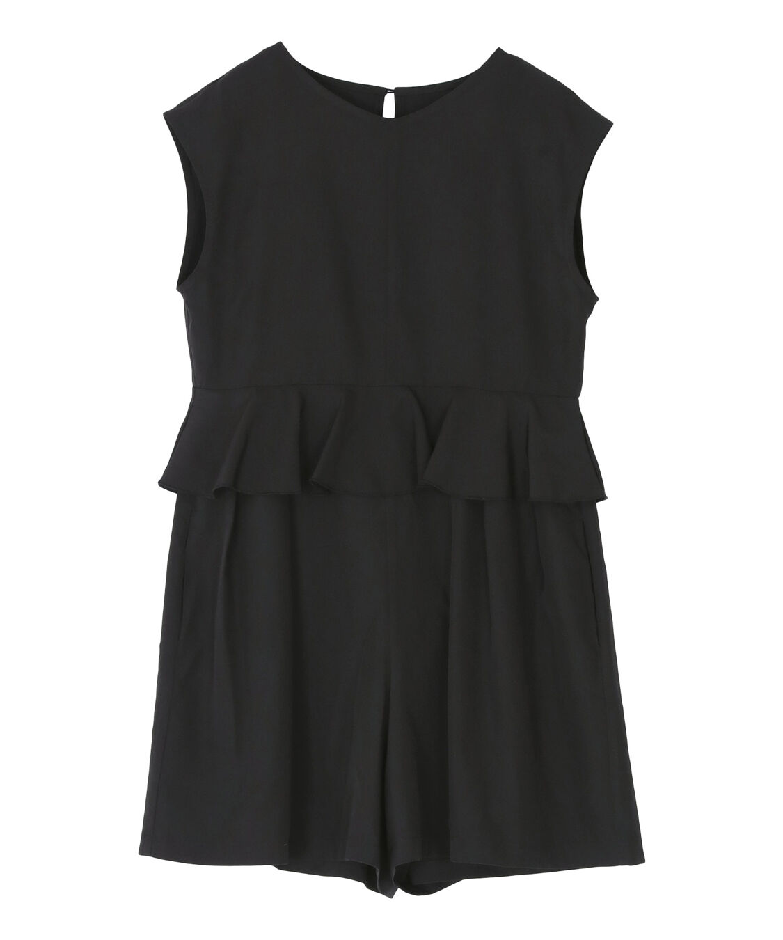 titivate「ペプラムフレアデザインオールインワン/ワンピース水着」|コンビネゾン|