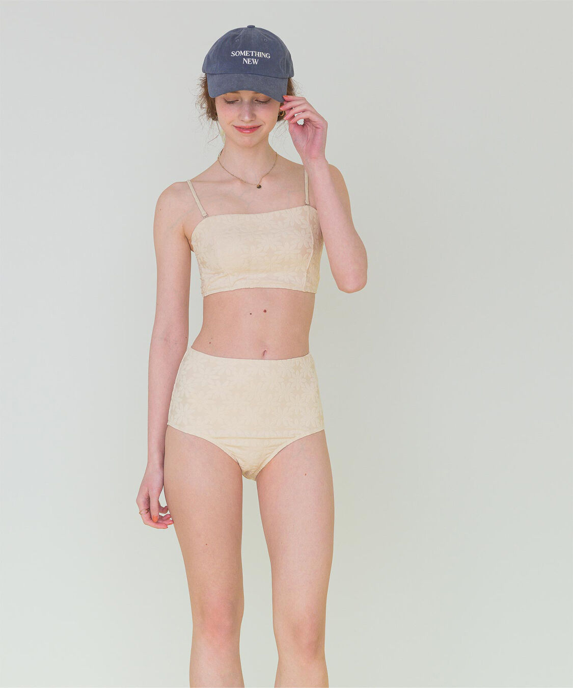 SEA DRESS「ハイウエストパイル地ビキニ/水着」|ビキニ|