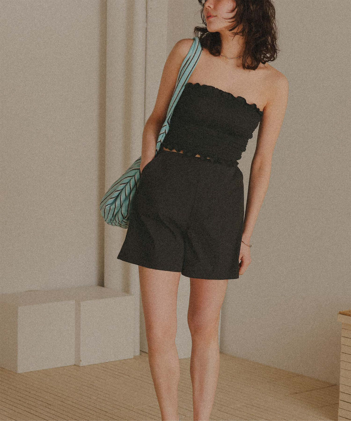 titivate「シャーリングフリルビキニ/水着」|ビキニ|