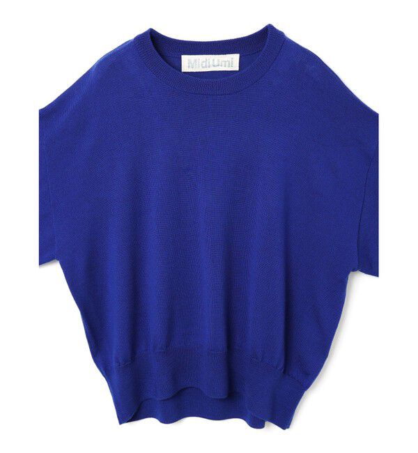 MidiUmi「MidiUmi クルーネックショートプルオーバー」|ニット・セーター|