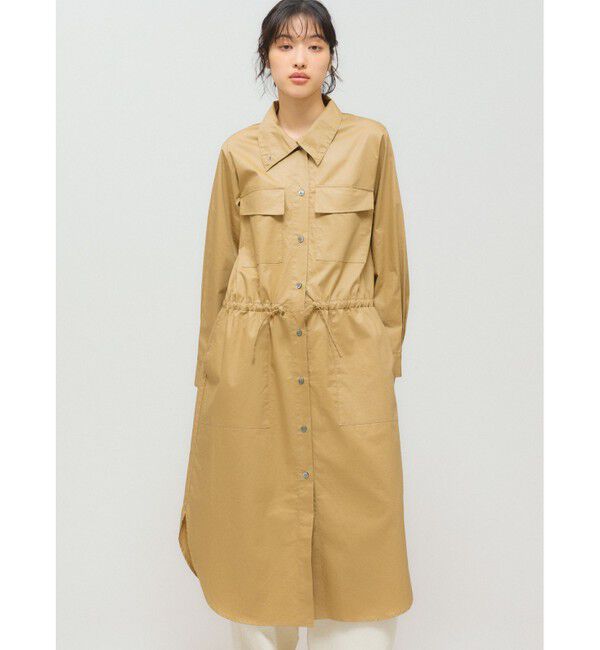 MIDIUMISOLID「MIDIUMISOLID for Ladies ワークシャツワンピース」|ワンピース|