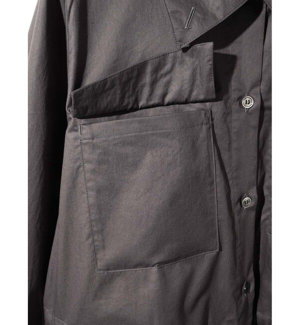 MIDIUMISOLID「MIDIUMISOLID for Ladies ワークシャツワンピース」|ワンピース|