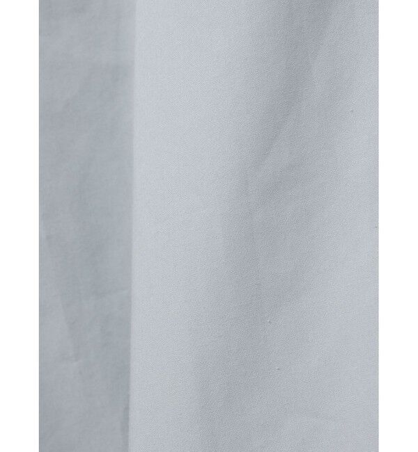 MidiUmi「MidiUmi Aラインバンドカラーシャツ」|シャツ・ブラウス|