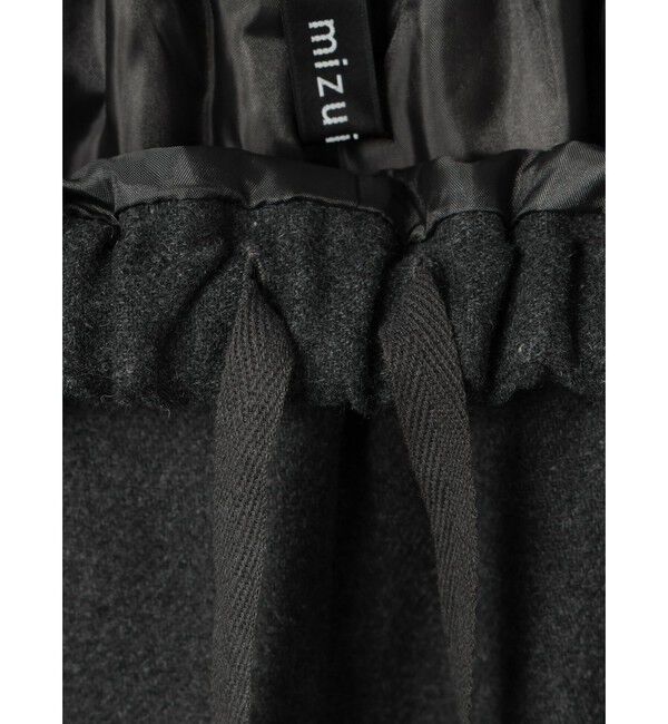 mizuiro ind「mizuiro ind ウールブレンドワイドイージーパンツ」|その他|