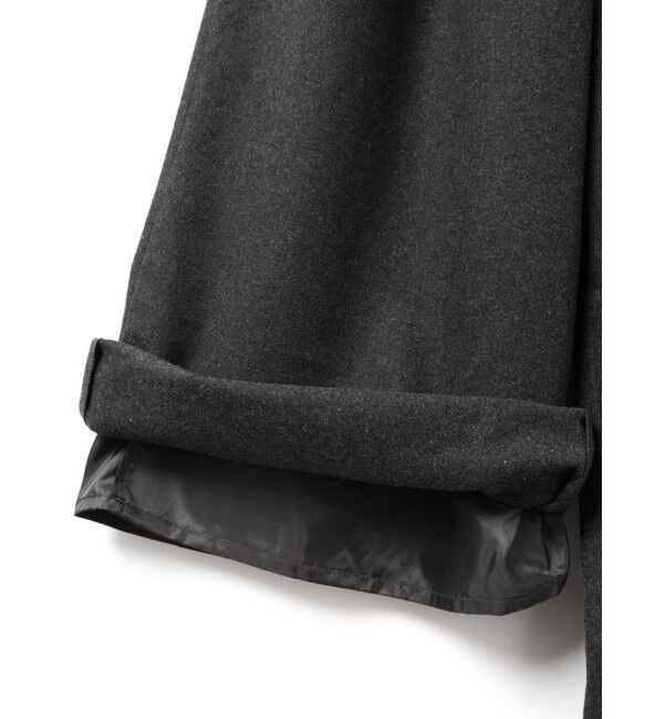 mizuiro ind「mizuiro ind ウールブレンドワイドイージーパンツ」|その他|