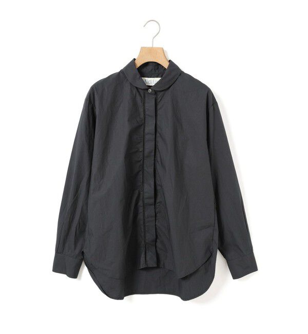 MidiUmi「MidiUmi ダッチカラーレースシャツ」|シャツ・ブラウス|ブラック